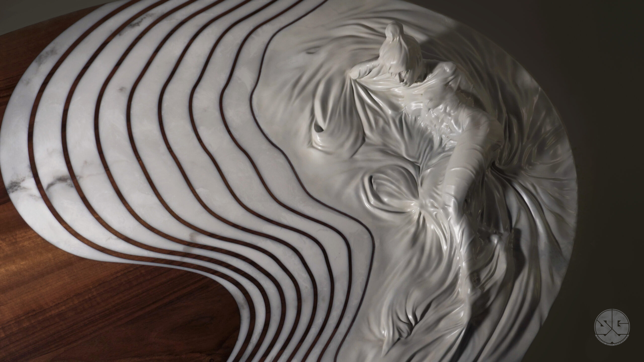 Resting Lady close-up